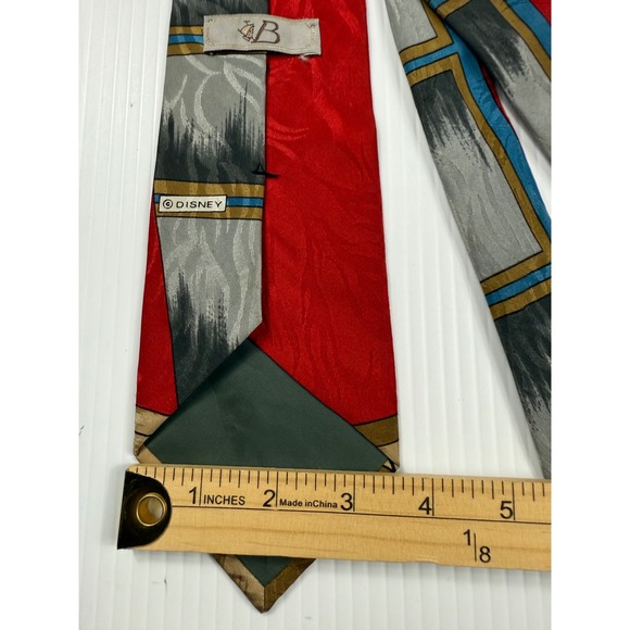 Disney Mickey Mouse Detective Novelty Necktie USA Made Character Tie‎ - Picture 4 of 6